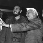 Nehru With Fidel Castro At Hotel Teresa In Harlem, New York