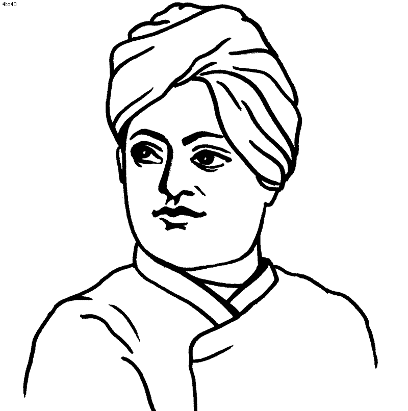 Swami Vivekananda Photos Drawing Swami Vivekananda Draw Drawing Step