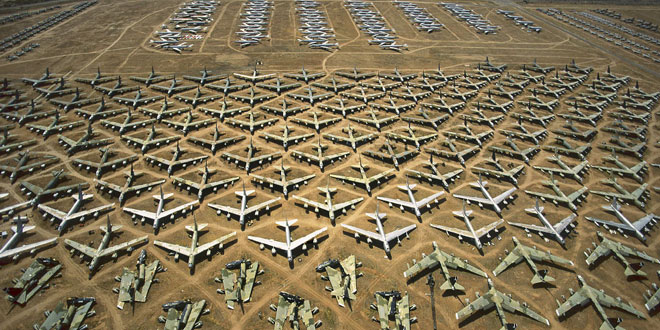 Arizona Airplane Boneyard हवाई जहाजों का कब्रिस्तान