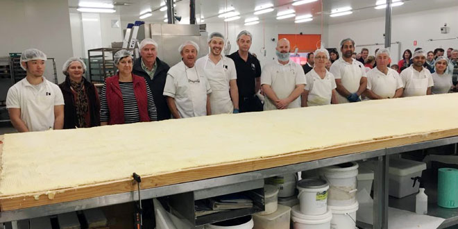 Australia breaks Guinness world record: Largest vanilla slice