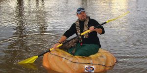 USA breaks Guinness World Record: Longest distance paddled in a pumpkin