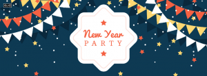 Beautiful New Year Party Facebook Cover