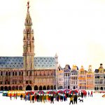 Brussels medieval town hall
