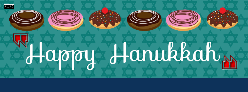 Hanukkah Sweets Facebook Cover