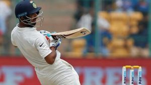 India cricket team’s Cheteshwar Pujara played a fighting knock to help the hosts take control of the second Test against Australia cricket team at M Chinnaswamy Stadium in Bangalore on Monday. He remained unbeaten on 79 as India scored 213/4 (a lead of 126 runs) at stumps on Day 3. Earlier, Ravindra Jadeja took six wickets as India bowled out Australia for 276 in the first innings