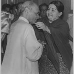J Jayalalithaa with former prime minister Narasimha Rao in New Delhi on 16 July 1991