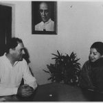 J Jayalalithaa with former prime minister Rajiv Gandhi in New Delhi on 6 April 1989