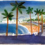 Nice is a popular seaside resorton the French Riviera