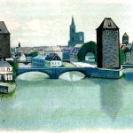 Strasbourg, an historic city on the Rhine in eastern France