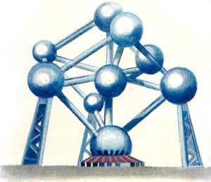 The Atomium Symbol of the 1958 World Expo in Brussels