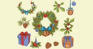 Christmas Decorations - Christmas Ornaments, Tree Decorations, Wreath, Tips