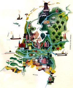 The Netherlands Map