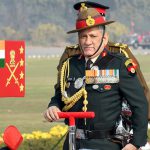 Chief of the Army Staff, General Bipin Rawat inspects the 69th Army Day parade in New Delhi