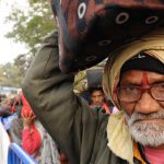 Pilgrims at Babughat on the way to Gangasagar in Kolkata , India, on Thursday, January 12, 2017