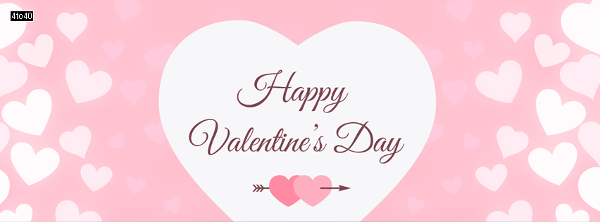 Happy Valentine Day Facebook Cover