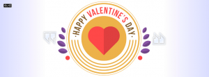Happy Valentines Day Badge FB Cover