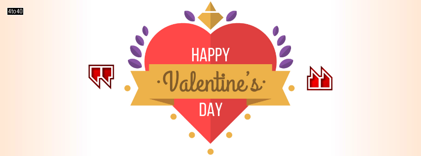 Happy Valentines Day Facebook Cover