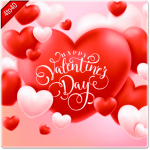 Happy Valentine's Day Love Greeting Card