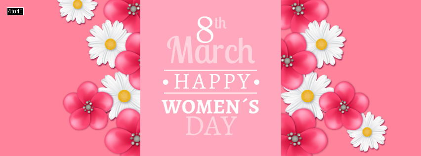 Happy Women's Day - 8th March - Facebook Cover