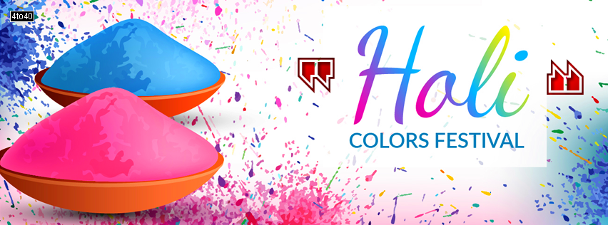 Holi Color Festival Facebook Cover