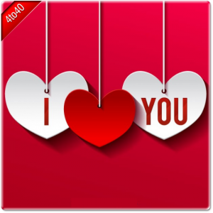 I Love- You - Valentine's Day Card