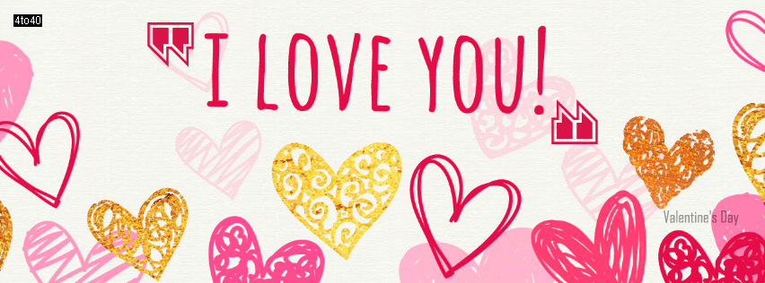 Love You Dil Se Valentines Day Facebook Cover