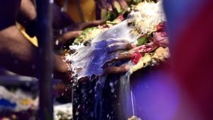 Mahashivratri is celebrated on the Chaturdashi of Krishna Paksha in Phagun, the Hindu lunar month. In pic: The Babulnath Temple in Mumbai
