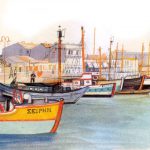 Piraeus is a major Greek seaport on the Gulf of Saros