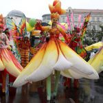 The carnival is a display of colourful costumes, dance, music and rituals for members of Berlin’s ethnic groups.
