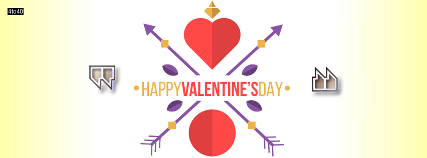 Tribal Valentines Day Badge FB Cover