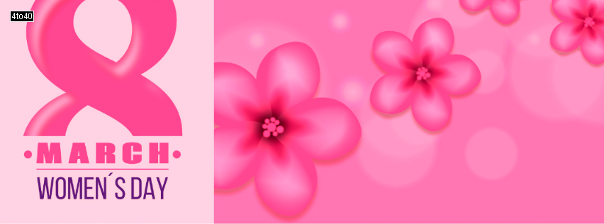 8th March Women's Day Facebook Cover