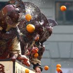 Established in 1808, the Carnival of Ivrea is one of the oldest and most particular festivals in the world