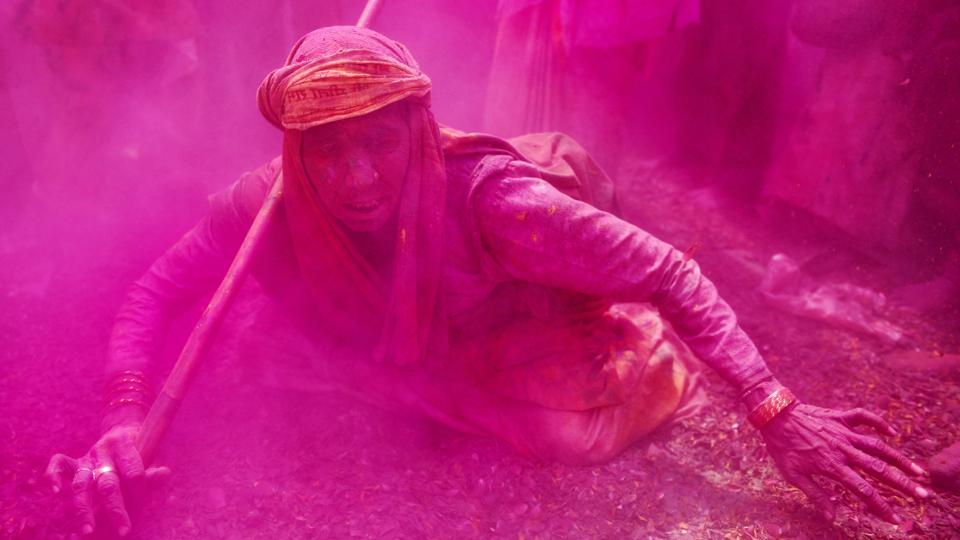 Holi marks the end of winter and honours the triumph of good over evil