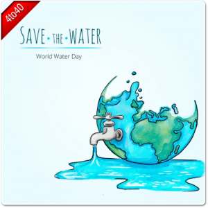 Save The Water Greeting