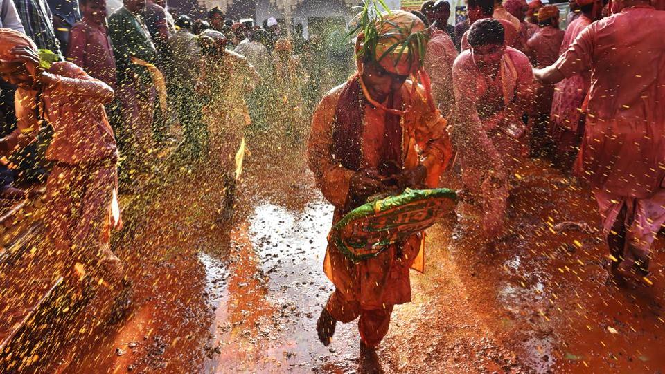 The annual event, said to be observed for last 5000 years in Barsana and Nandgaon villages is welcomed with enthusiasm and historical pride