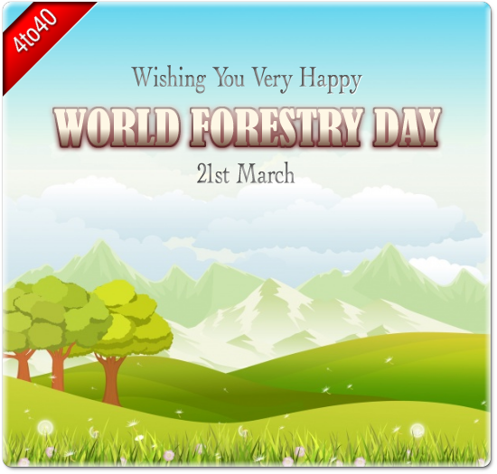 World Forestry Day Greeting Card
