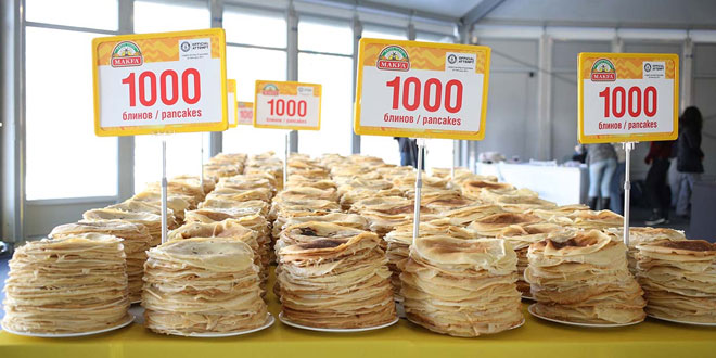 JSC MAKFA broke a Guinness world record by preparing 12,716 pancakes to celebrate the week before Lent