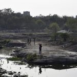 An area around the Shahdara lake, which has been turned into a garbage dump over the years, in East Delhi. Although some water bodies have dried up, in many places, parks have come up. Others have been converted into dumping sites
