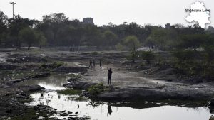 An area around the Shahdara lake, which has been turned into a garbage dump over the years, in East Delhi. Although some water bodies have dried up, in many places, parks have come up. Others have been converted into dumping sites