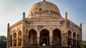 Despite a lack of awareness about its history, Adham Khan’s tomb draws visitors by its mere presence as a tranquil island in contrast to the commotion of its busy surroundings. The young take to its always open entrance as an easy getaway from the road which is always buzzing with the din of passing vehicles. Some use it to kill time after school, while others consider it a playground fit for cricket, football and apt to its legend- hide and seek.