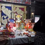 Devotees performing Bhagwan Ram Aarti during Sundar Kand ceremony