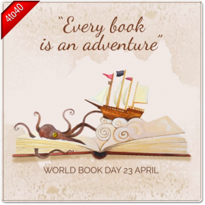Every book is an adventure! - World Book Day Greeting Card