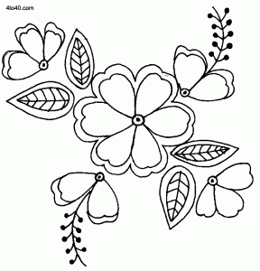 Floral Embroidery Design