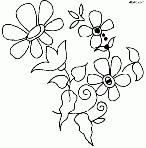 Floral Embroidery Design