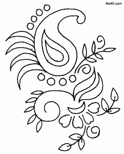 Floral Embroidery Design