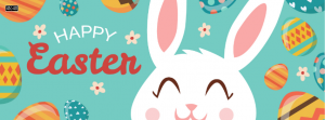 Free Happy Easter Facebook Cover