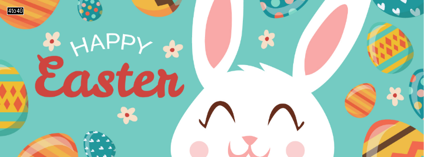 Free Happy Easter Facebook Cover