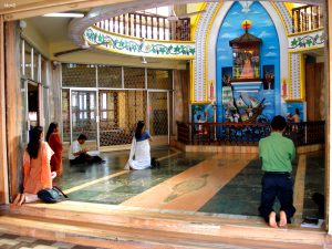 People praying in Church