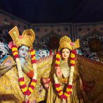 Radha Krishna idol at Mata ki Chowki