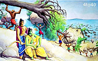 Ram at Rameshwaram